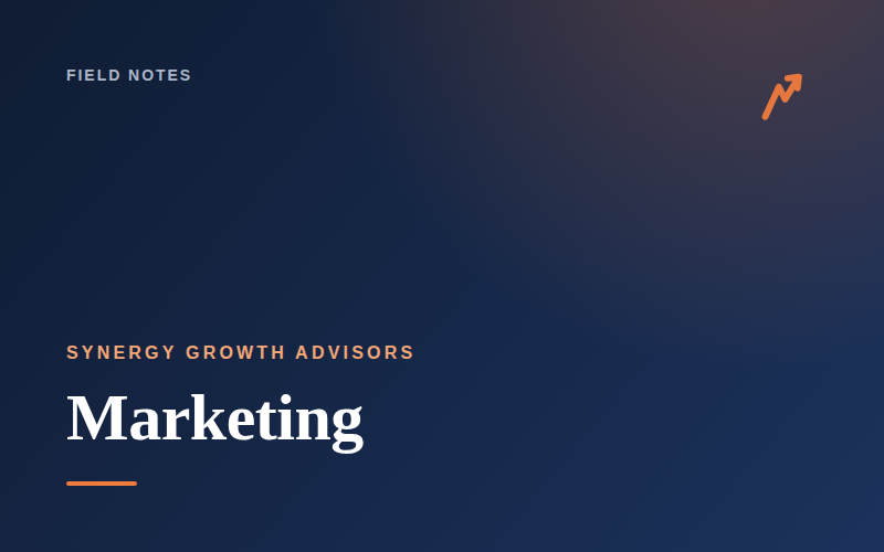 Positioning before demand: why marketing spend leaks